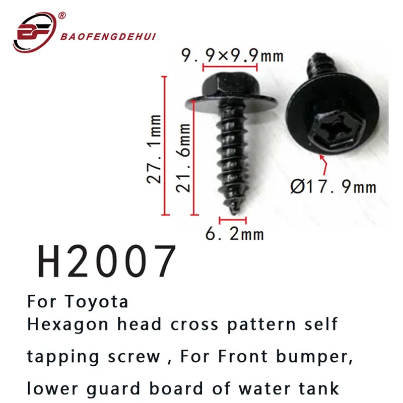 Car Bumper Clips For Toyota Buckle Fastener 9015960477