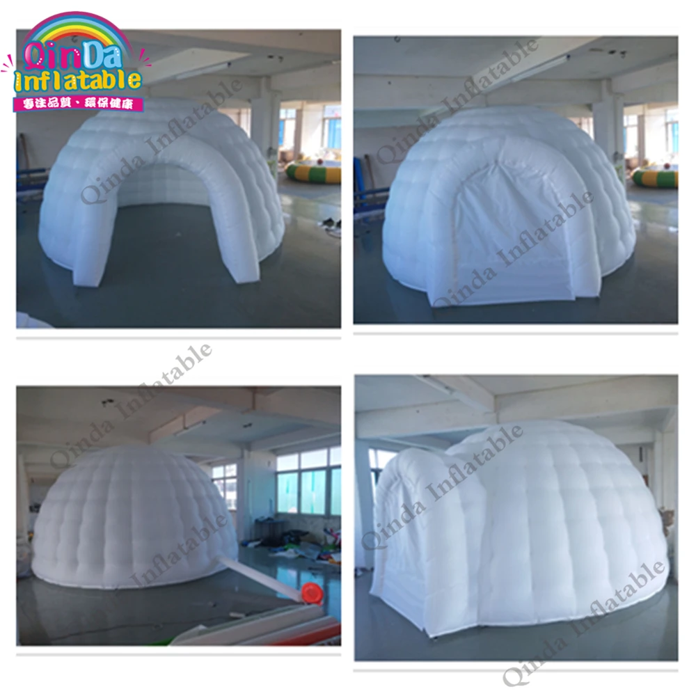  Free shipping inflatable dome house color changing LED lighted inflatable party event tent for sale