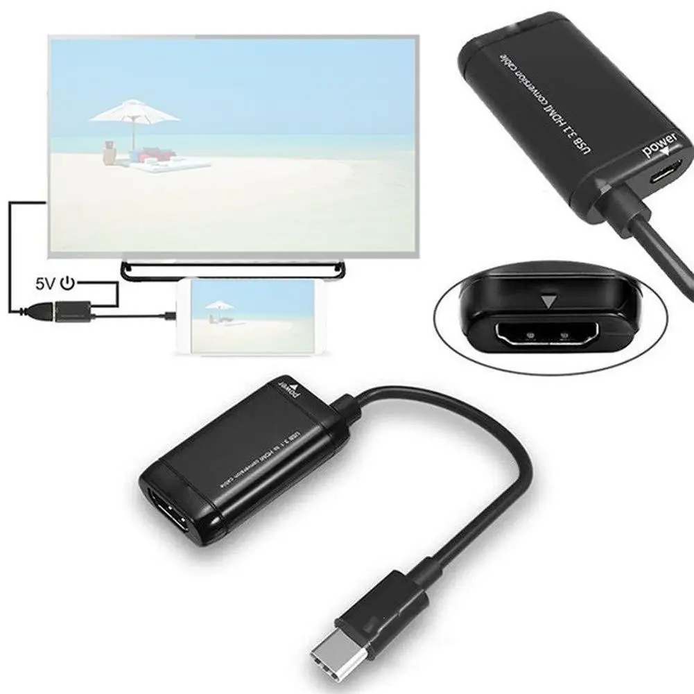 

Type C to HDMI cable converter usb-c adapter R7F5