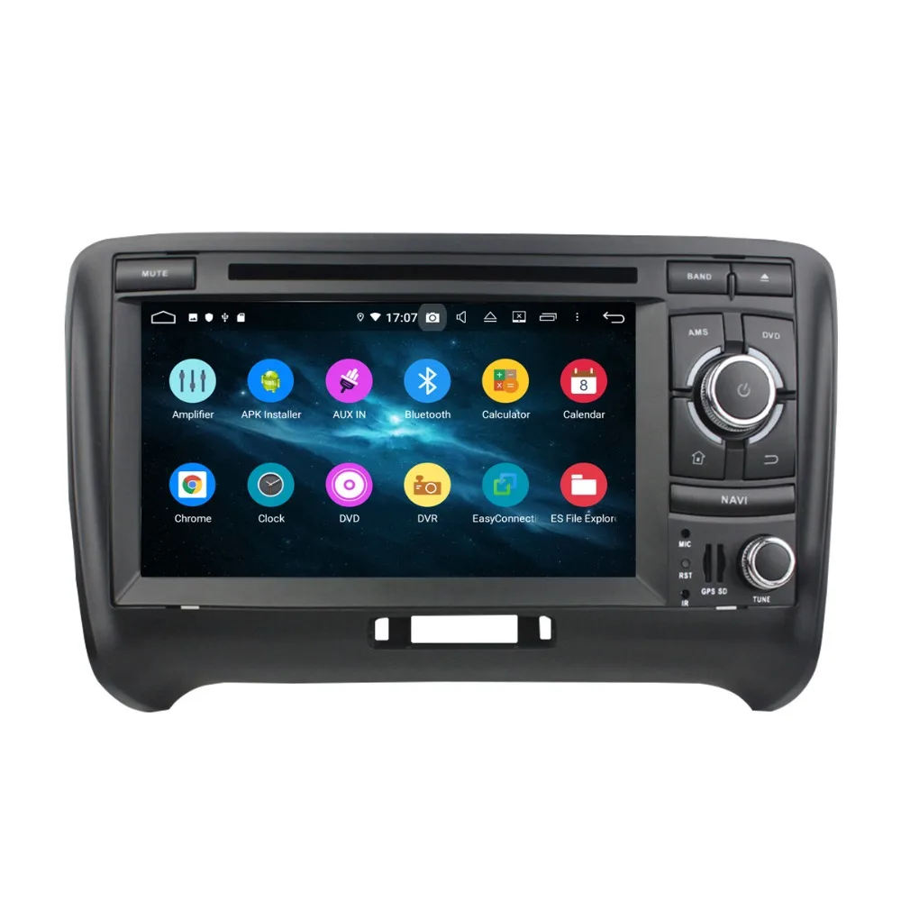 2 din Android 9,0 мультимедийный плеер для Audi TT 2006 2007 2008 2009 2011 2012 2013 с Автомобильный dvd-плеер головное устройство с радио игроков