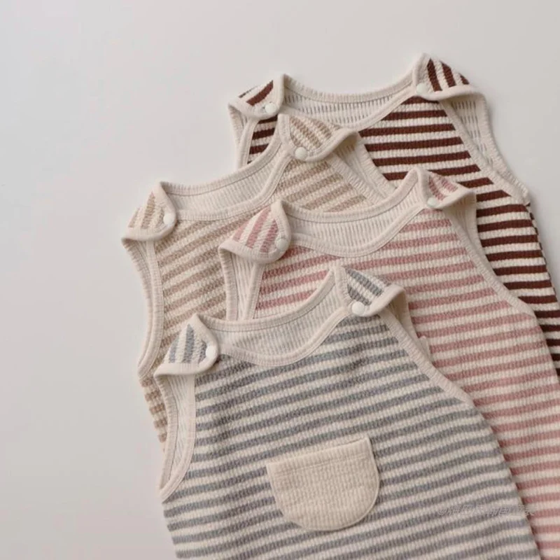 MILANCEL Autumn New Baby Pajama Striped Toddler Boys Sleeping Bag Infant Sleep Wear