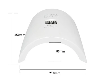 

UV Gel LED Nail Lamp Sunuv LCD Display Manicure Nail Dryer With Smart Sensor&Timing For Quick Curing UV Gel Nail Polish