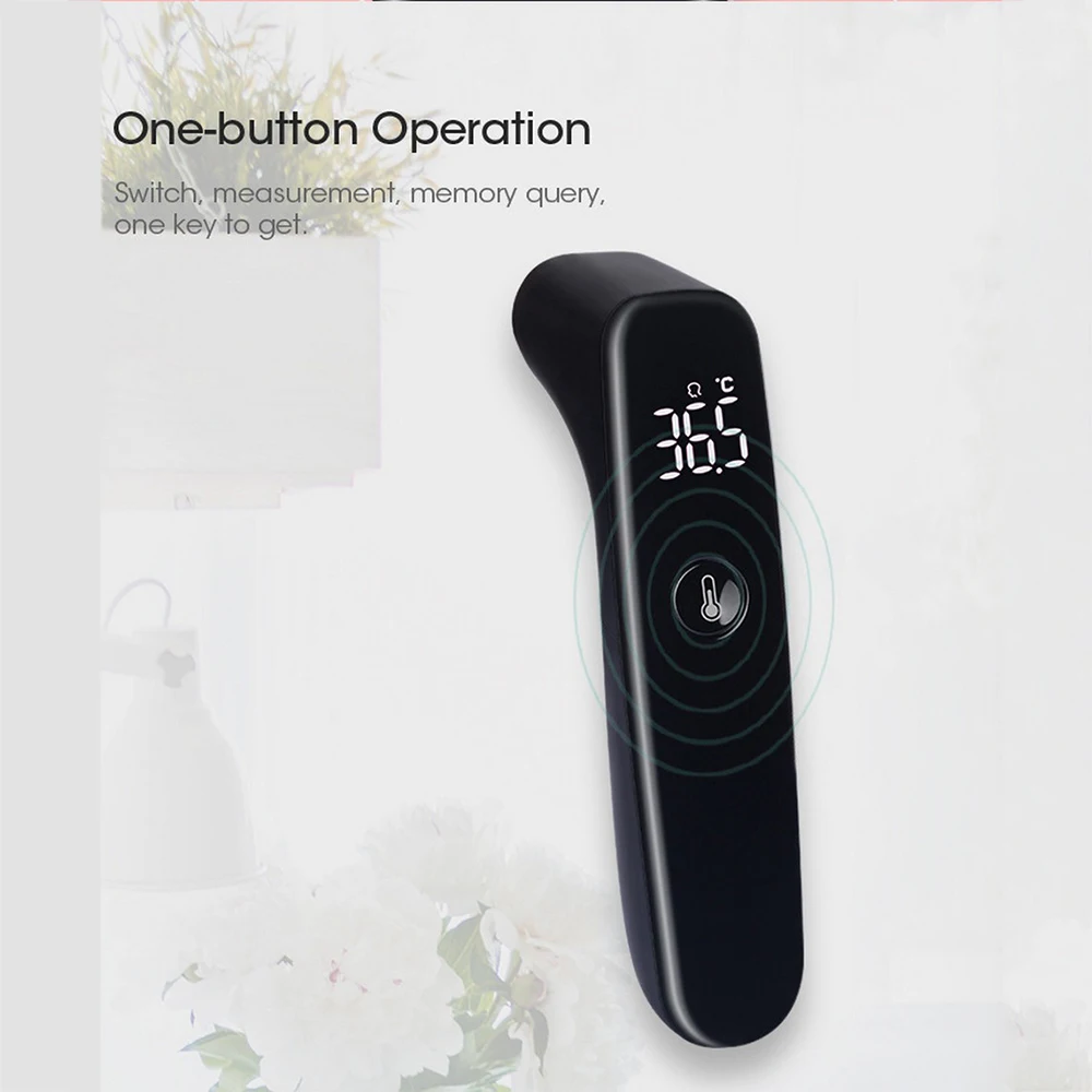

LED Full Screen Thermometer for Children's Household Medical Measuring Ear Temperature Forehead Thermometer Baby Temperature Gun