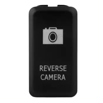 

12-24V Car Reverse Camera Push Button Switch with Blue LED Indicator for Toyota