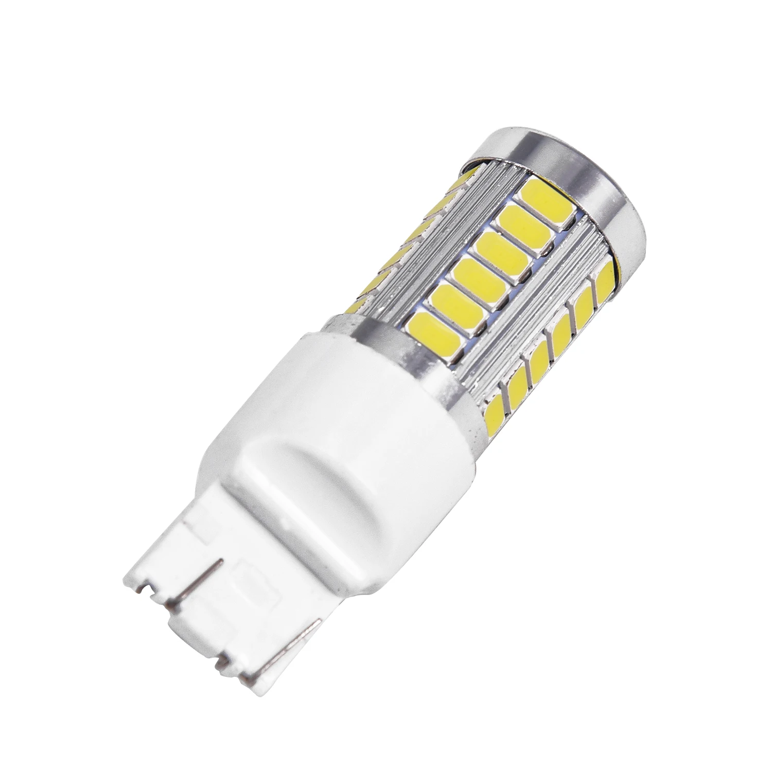 2 шт. 6000K белый T20 7443 7440 5630 33SMD светодиодный Купол Карта резервные фары заднего хода автомобиля брендовый товар высокого качества