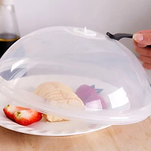 PP блюдо для микроволновой печи крышка Анти-брызга крышка пластины с паровые вентиляционные отверстия ручка