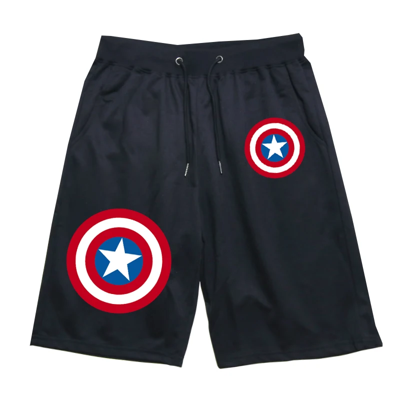 Спортивные штаны «Капитан Америка», Короткие штаны для бега, спортивные штаны Steve Rogers, высококачественные брюки Steve Rogers