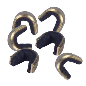 

6pcs Archery Bow Strings Buckle Clip Copper For Compound And Recurve Bow