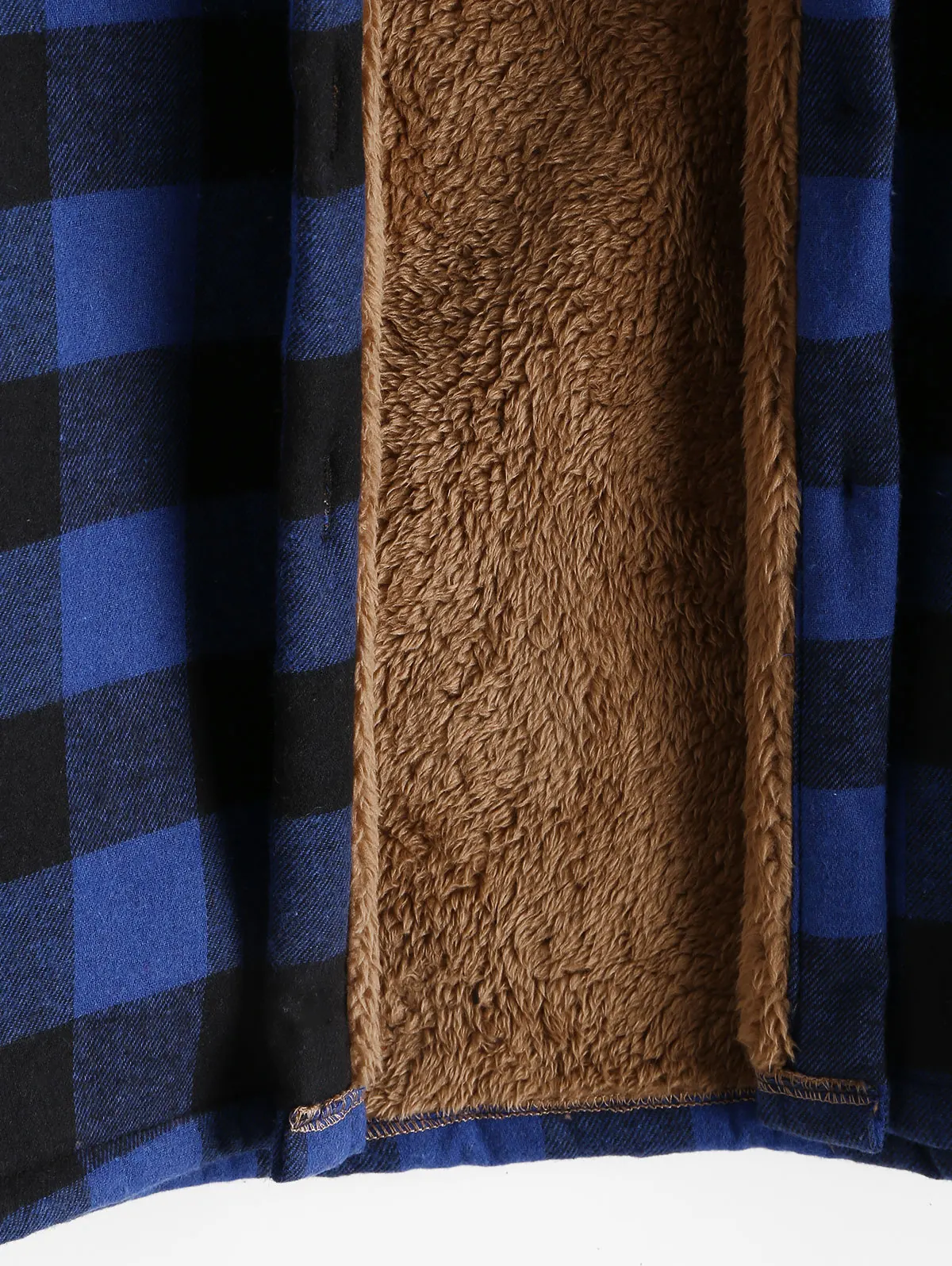 ZAFUL/Модная Мужская зимняя теплая плюшевая Облегающая рубашка с длинным рукавом