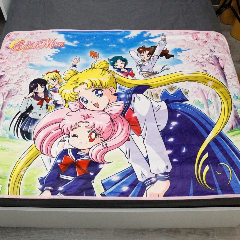 Косплей Реквизит 15/стиль Сейлор Мун одеяло мягкие фланелевые для женщин девочек