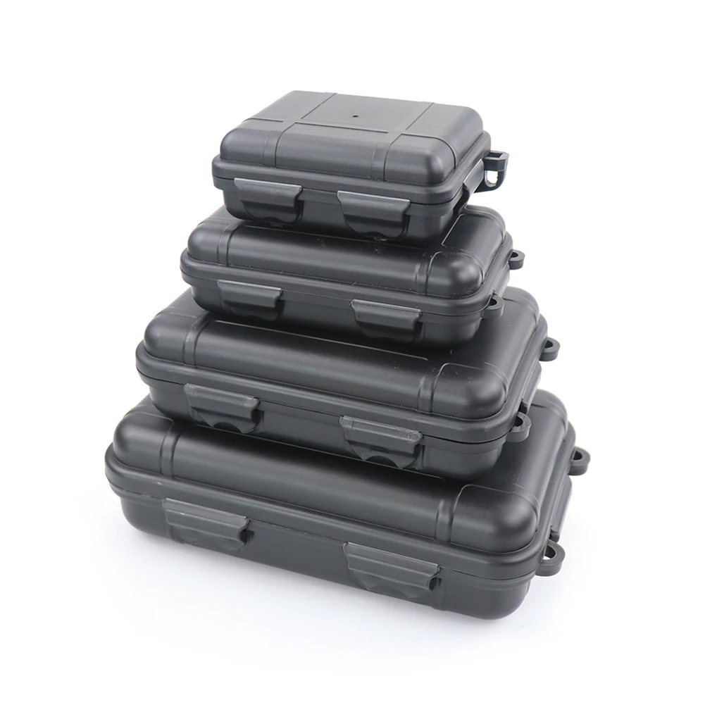 

Outdoor Waterproof Survival Sealed Box Dustproof Shockproof Plastic EDC Tools Storage Container Case Holder Fishing Tackle Tools