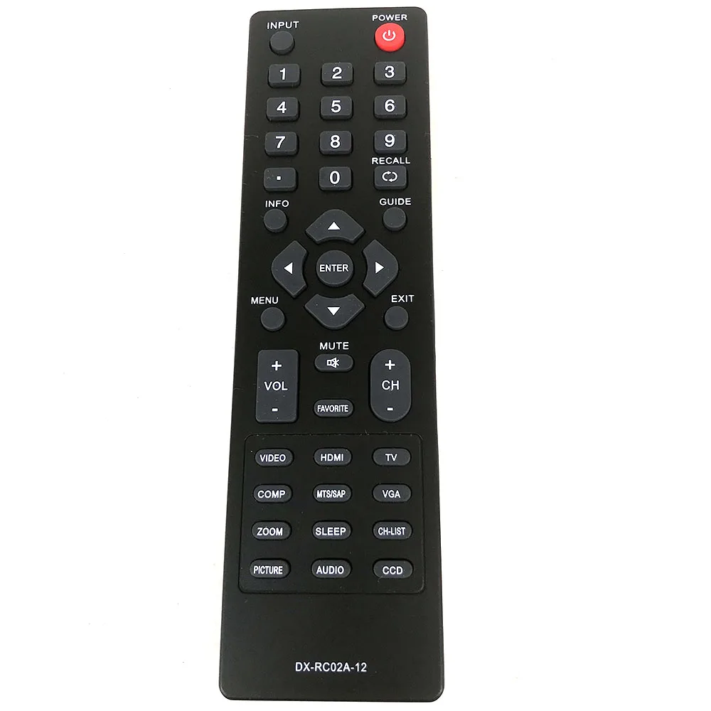 

New DX-RC02A-12 For DYNEX LCD LED TV Remote Control for DX-RC01A-13 DX-RC01A-12 RC-201-0B Fernbedienung