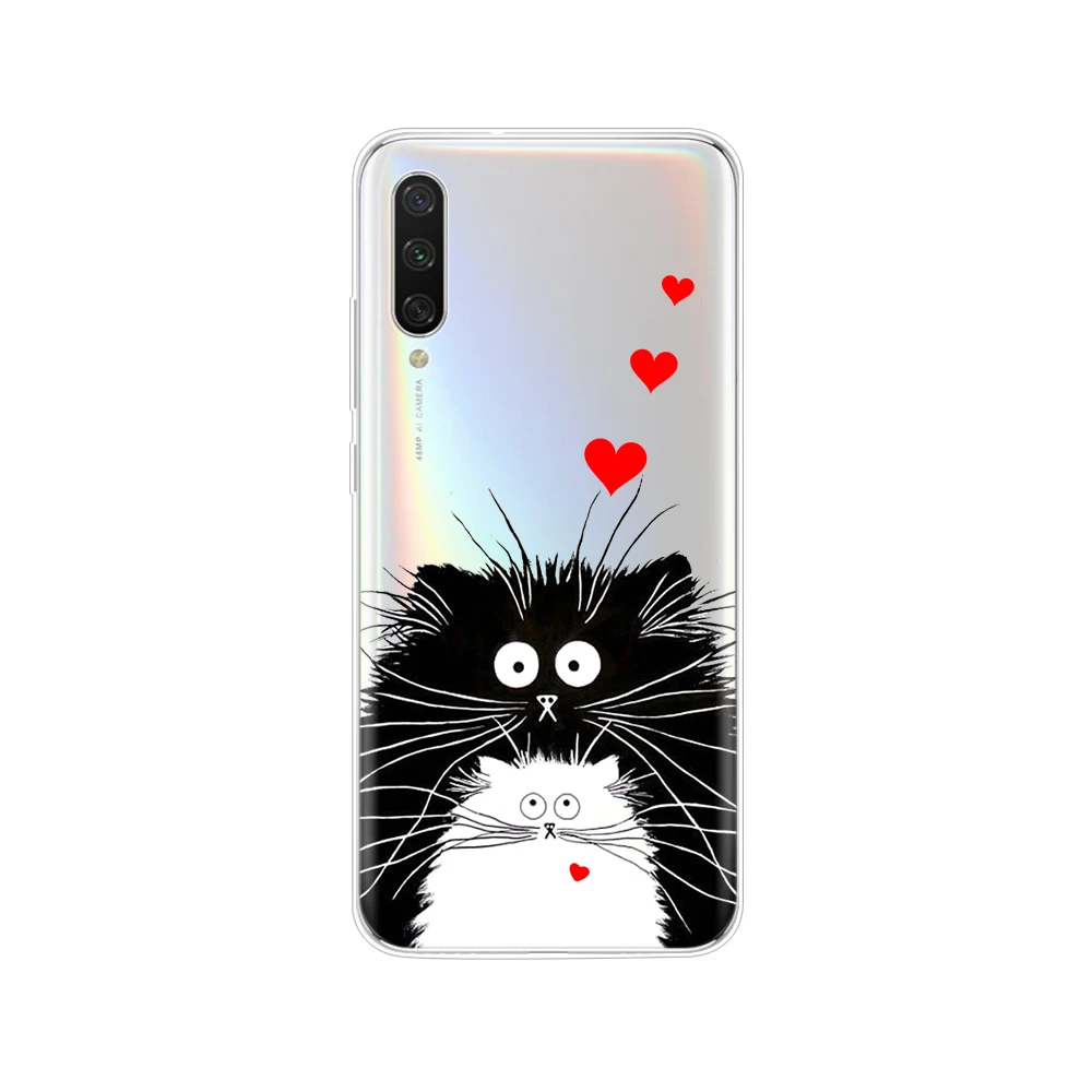 34336 Силиконовый чехол для xiaomi mi 9 LITE, чехол из мягкого ТПУ, чехол для xiaomi mi 9 lite, задняя крышка с рисунком ракушки, бампер, цветы, забавные - Цвет: 34336