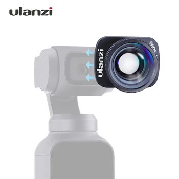 

Ulanzi 4K Wide Angle Lens Camera Lens 100° HD Magnetic Mount Compatible with DJI OSMO Pocket Gimbal Accessories