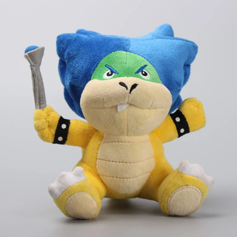 Супер Марио bros Koopaling Ludwig Koopa милые плюшевые мягкие игрушки " 18 см