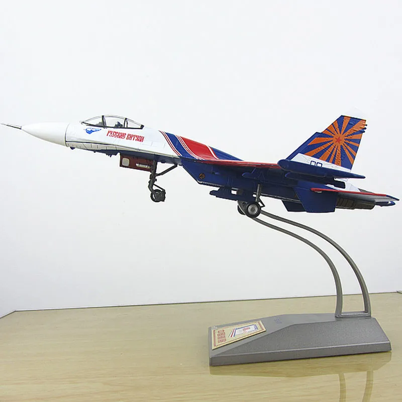 Масштаб 1:72 модель самолета SU27 из сплава готовый продукт сувенирное украшение