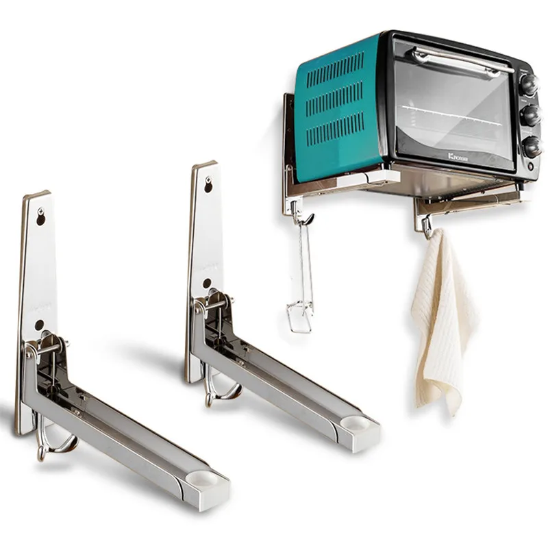 Регулируемый настенный кронштейн для духовки из нержавеющей стали 1