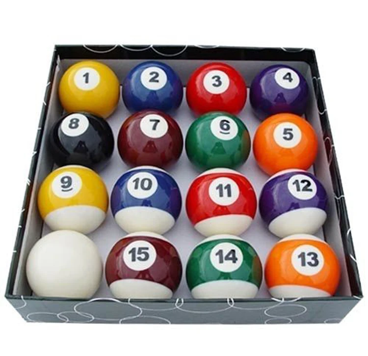 

Wholesale 16 PCS Classic Mini Size Billiards Brand Pool Billiards Round Ball Shape Best Gifts Toy Sports Entertainment Product