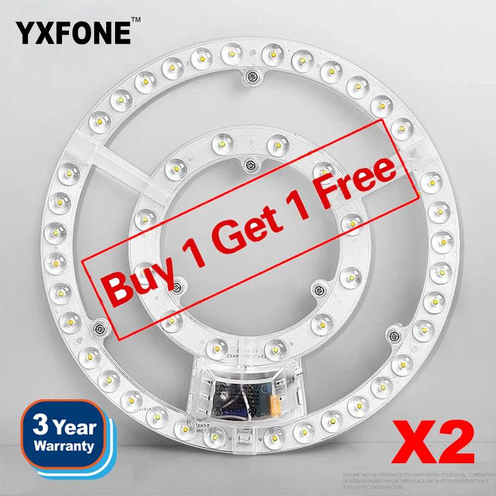 Ceiling Lights Panel Led Light Lamp Ring Module Board 12W 18W 24W 36W 48W 60W 72W 80W Dimmable Backlight | Лампы и освещение
