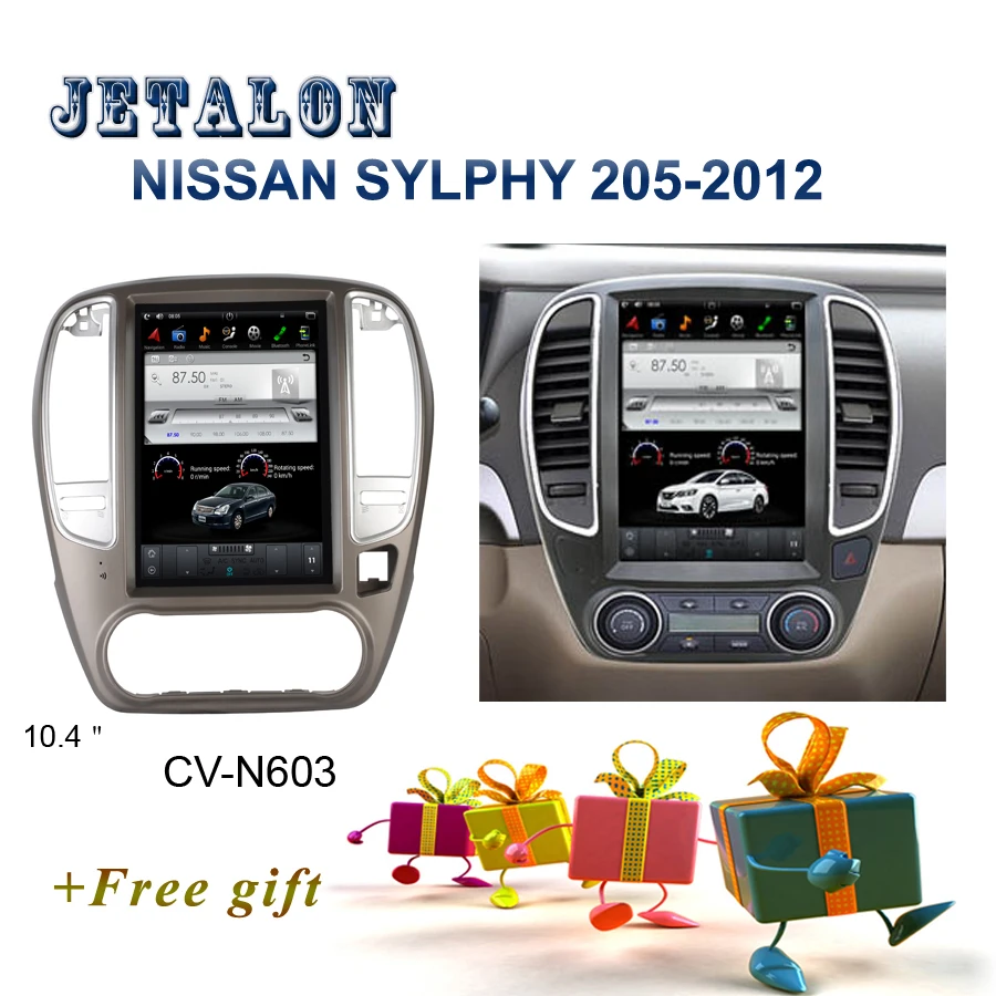 PX6 Смарт 10," ips экран Tesla навигация для NISSAN SYLPHY 2005 2010 2012 Android автомобильный Радио gps Видео рекордер Автомобильный мультимедийный