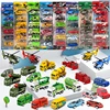6PCS/Set Engineering Vehicle Cars Set Pull Back Construction Fire Truck Transportation Aviation Models Toys Kit Kids Mini Gifts 1