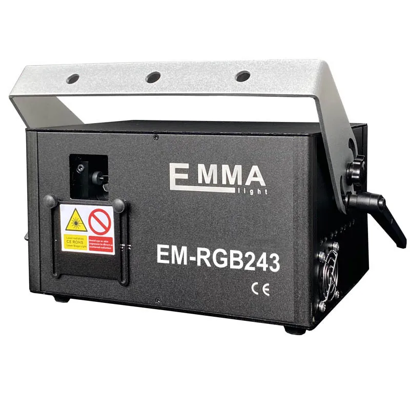 

Sistema de iluminación láser RGB para escenarios, dispositivo de iluminación de escenario con animación a todo Color, CD