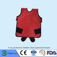 Прямая медицинский ионизирующий радиационный защитный детский короткий фартук рентгеновский гамма-луч защита 0,5 ммпб детский короткий фартук
