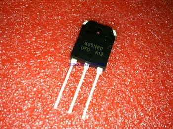 

5pcs/lot G80N60 G80N60UFD SGH80N60UFD 80A 600V TO-3P In Stock