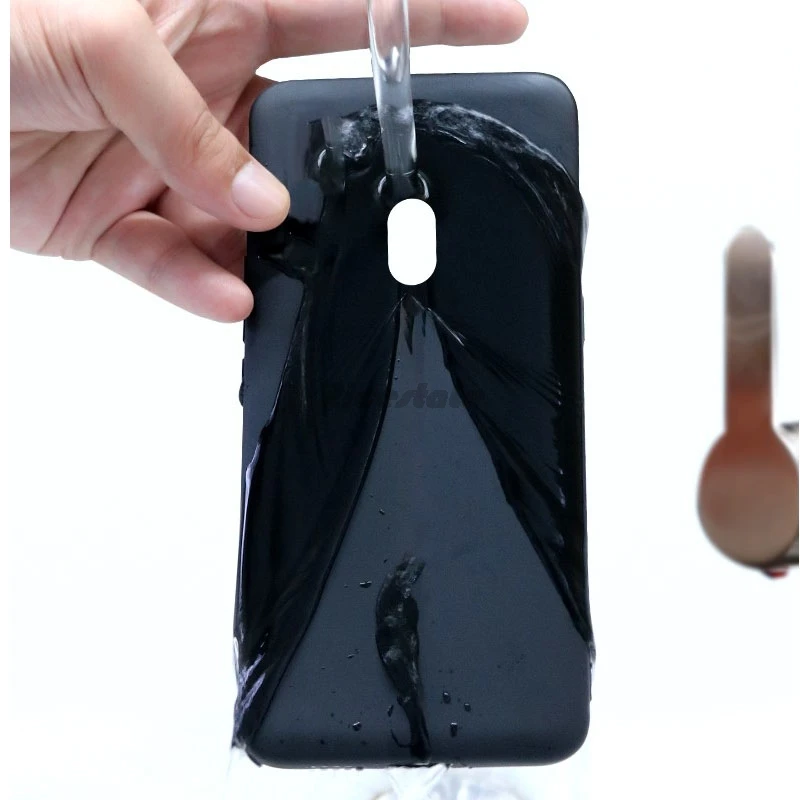 Ультратонкий матовый чехол для Xiaomi Redmi 8A яркий цвет силиконовый из ТПУ