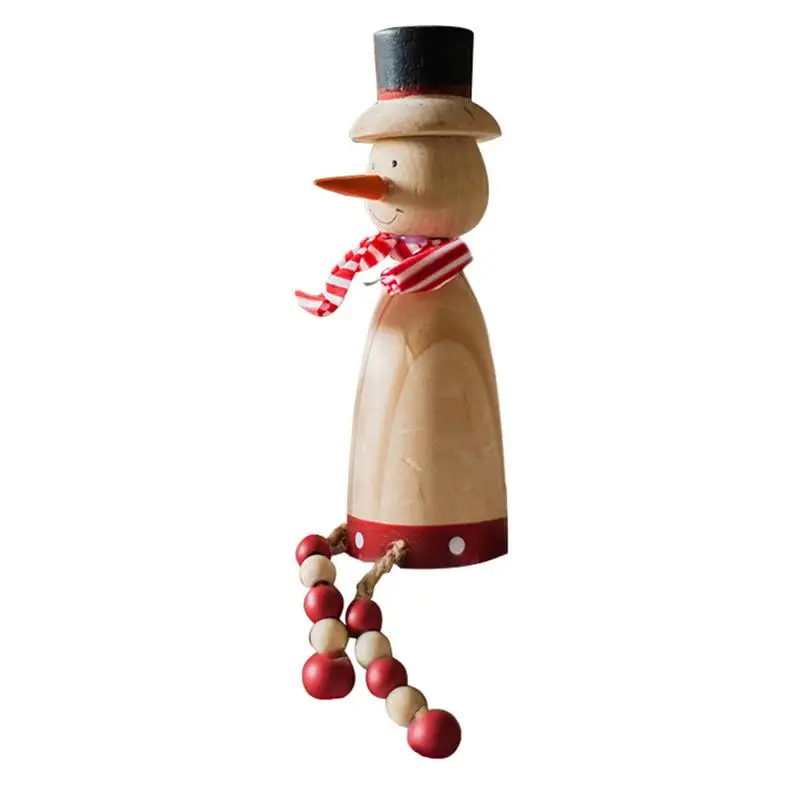 

1Pc Christmas Desktop Ornament Christmas Snowman Desktop Ornament for Showcase