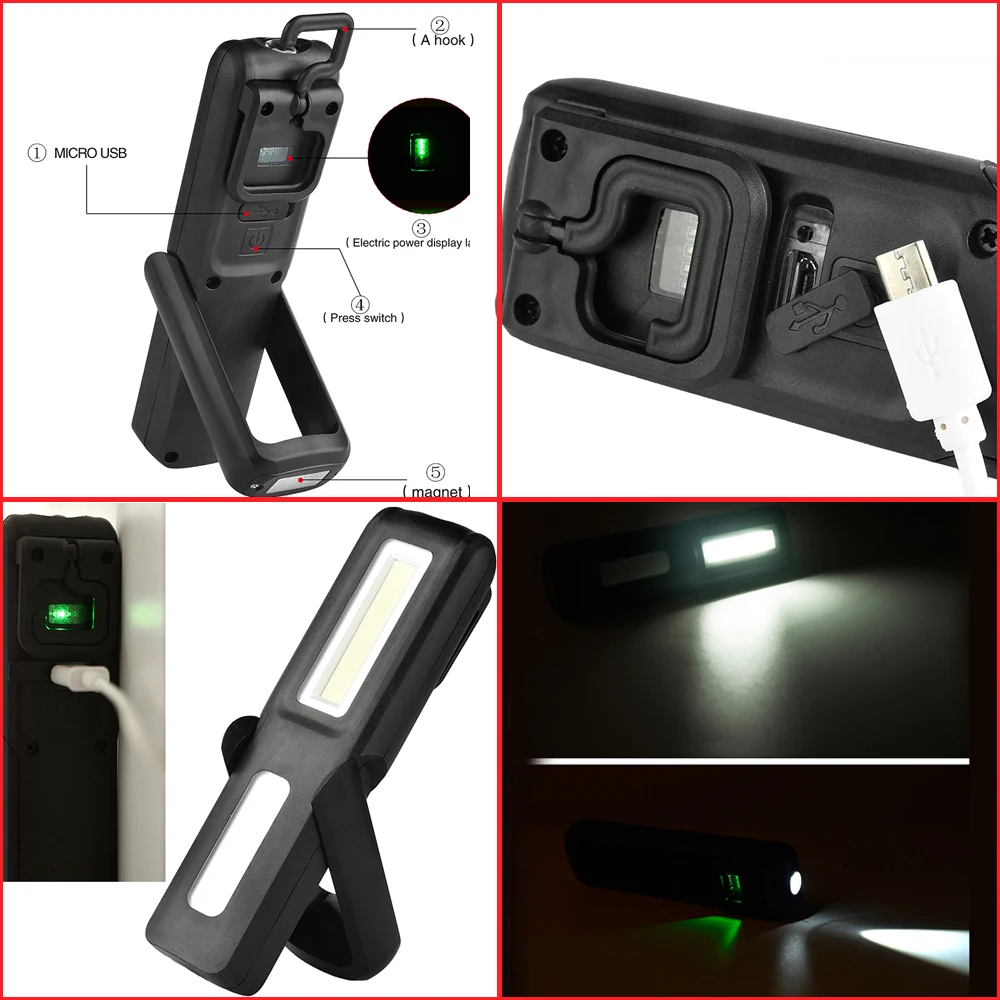 Litwod Z20 встроенный аккумулятор микро USB Перезаряжаемый тактический светодиодный флэш-светильник фонарь XML L2 T6 мощный светильник лампа для кемпинга светильник ing