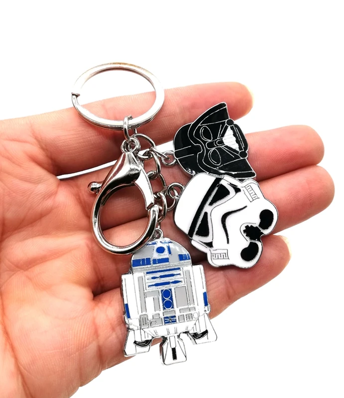 

star wars 1 pcs Keychain Jewelry Accessories Key Chains Pendant Gifts Favors