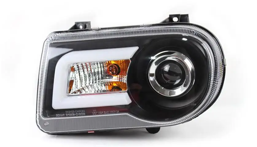 2005~2010y car bupmer head light for Chrysler 300C headlight car accessories LED DRL HID xenon fog for Chrysler 300C headlamp