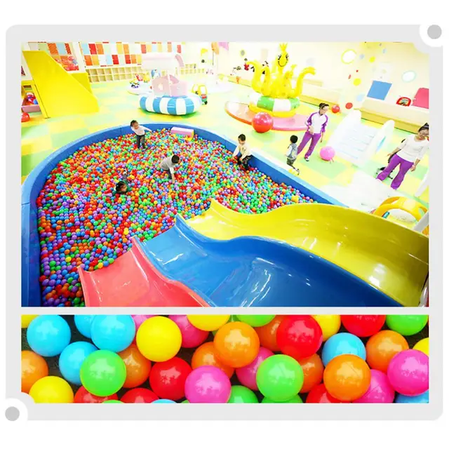 100Pcs Colorful Soft Water Pool Ocean Wave Ball Outdoor Fun Sports Baby Toy Water Pool Ocean Wave Ball 2