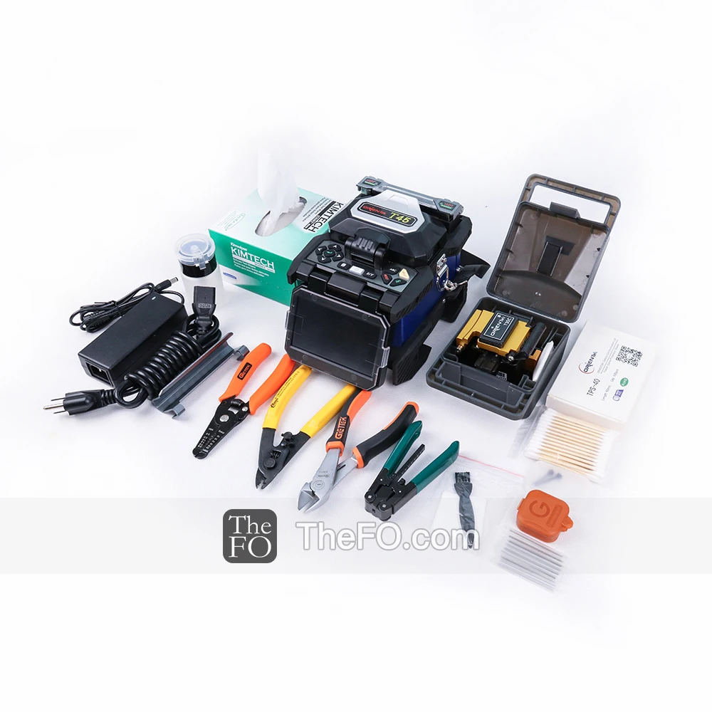Fusion Splicer T45 сварочный аппарат для оптоволокна|Оптоволоконное оборудование| |