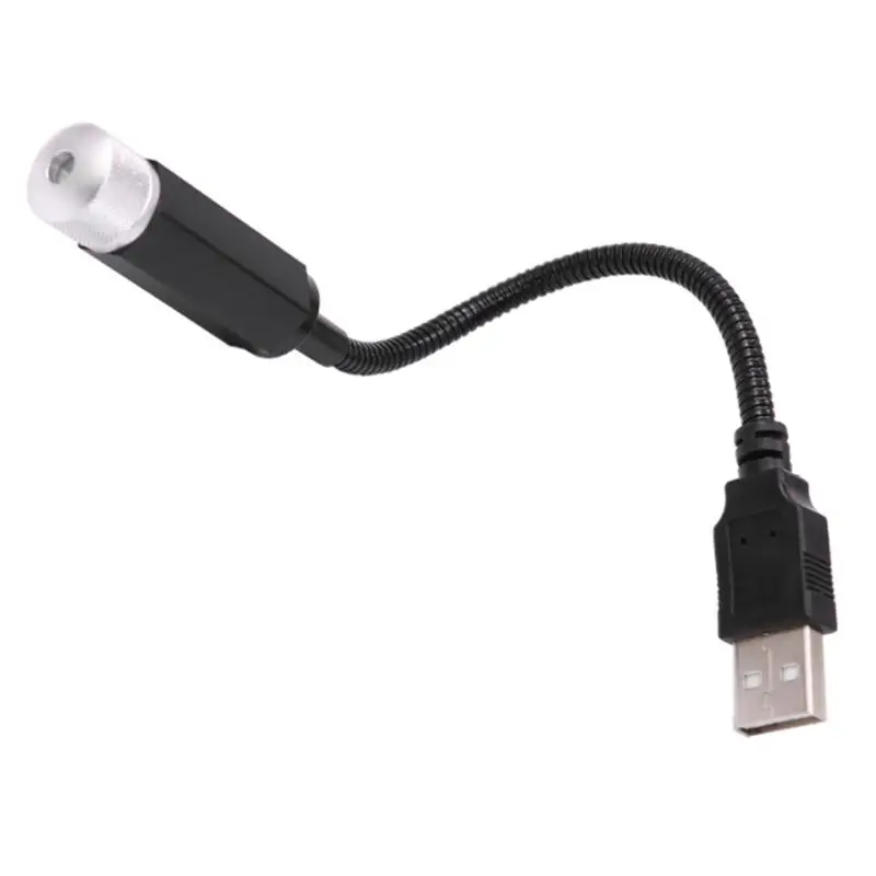 USB автомобильный атмосферный Звездный светильник, высокая цветопередача, длительный срок службы, регулируемый эффект, автоматический декоративный светильник для интерьера