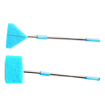 

2 Pcs Sponge Cleaning Brush Plastic Portable Sponge Cleaner for Fish Tank Cleaning Aquarium