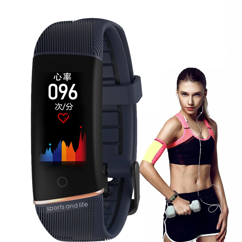 

E98 Smart Bracelet IP67 Waterproof Heart Rate Blood Pressure Oxygen Fitness Bracelet Multi Sport Mode Smart Wristband Men Women