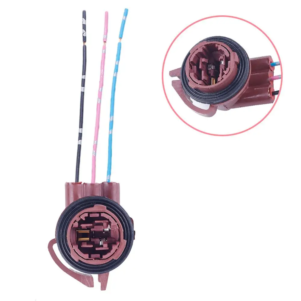 

3157 Wedge Bulb Sockets Harness Wire LED Light Socket Automobile 3157 Plug Sockets