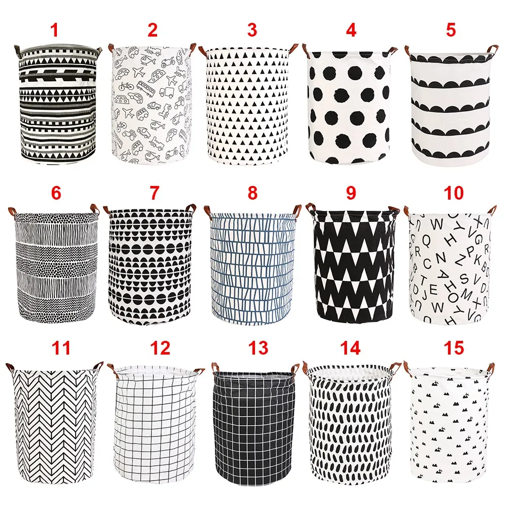1PC HOT Foldable Washing Clothes Laundry Basket Bin Hamper Mesh Storage Bag UK 