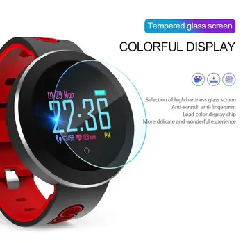 

Q8 Pro Color Screen Heart Rate Blood Oxygen Sleep Monitor Fitness Tracke Sports Smart Bracelet for ios android