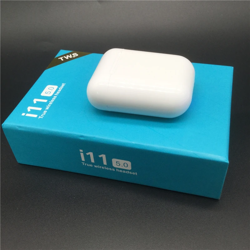 i11 TWS беспроводные наушники Bluetooth 5,0 гарнитура сенсорное управление мини наушники для смартфона pk i12 i14 i60 i30