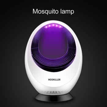 

Lightning Mosquito Killer Light Lamp Photocatalyst Inhalation Silent Repellent Mosquito Zapper Killer Pest Trap Control Dropship