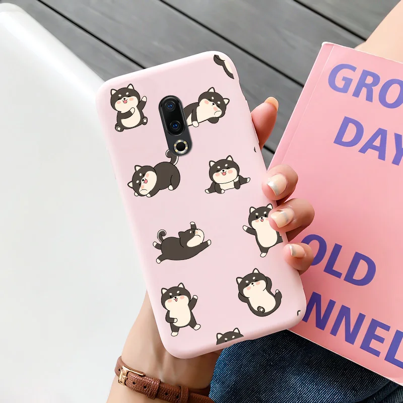 cases for meizu belt TPU Shell Black Soft For Meizu 16 Case Personality Tide Shell For Meizu 16 Plus Case Cartoon Cute Trend Shell For Meizu 16 Case meizu phone case with stones craft Cases For Meizu