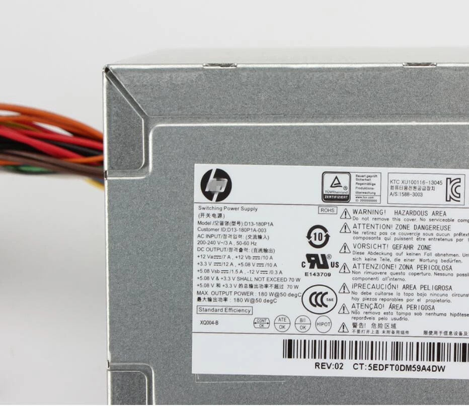 Блок питания для hp блок питания ATX 400G3 24P 180W Питание D13-180P1A D14-180P1A D16-180P1A DPS-180AB-16 B PCE018 794974-001 аккумулятор большой емкости PCB230
