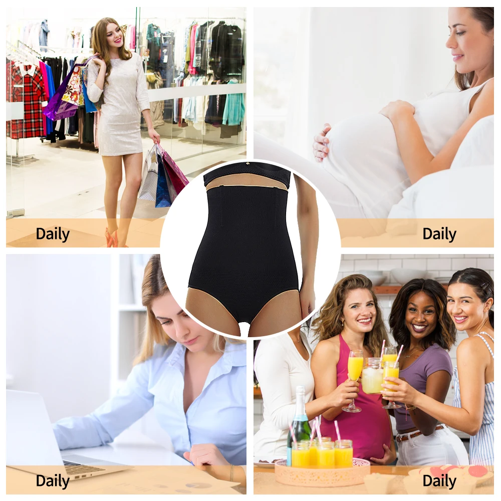 Бесшовные Высокая Талия Body Shaper Для женщин корректирующий пояс для похудения оболочка Управление моделирующее белье Корректирующее белье для тренировок