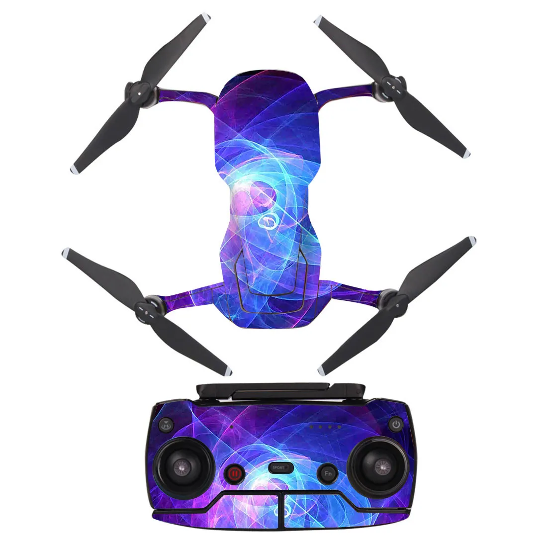 ПВХ водонепроницаемый стикер для DJI MAVIC AIR Drone корпус оболочка защита кожи Квадрокоптер камера Дрон аксессуары