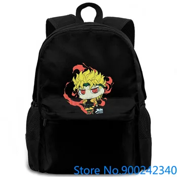 

*Legit* JoJo's Bizarre Adventure Chibi Dio Brando Authentic Anime #90086 Print women men backpack laptop travel school