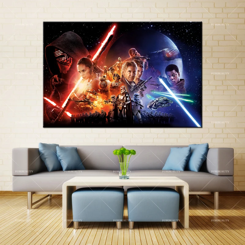 Forbeauty Холст Живопись стены Искусство Spray спрей печать водостойкие чернила