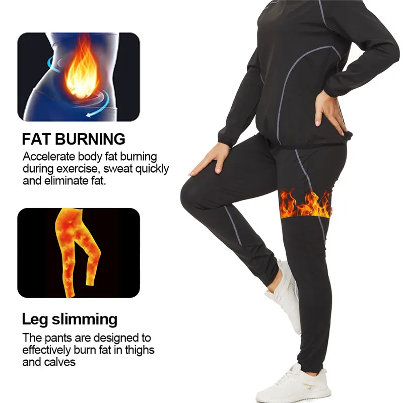 best body shaper LANFEI Sweat Sauna Pants Fitness Workout for Womens Gym Leggings Hot Thermo Sweat Weight Loss Lady Body Shaper Slimming Trouser shapewear bodysuit